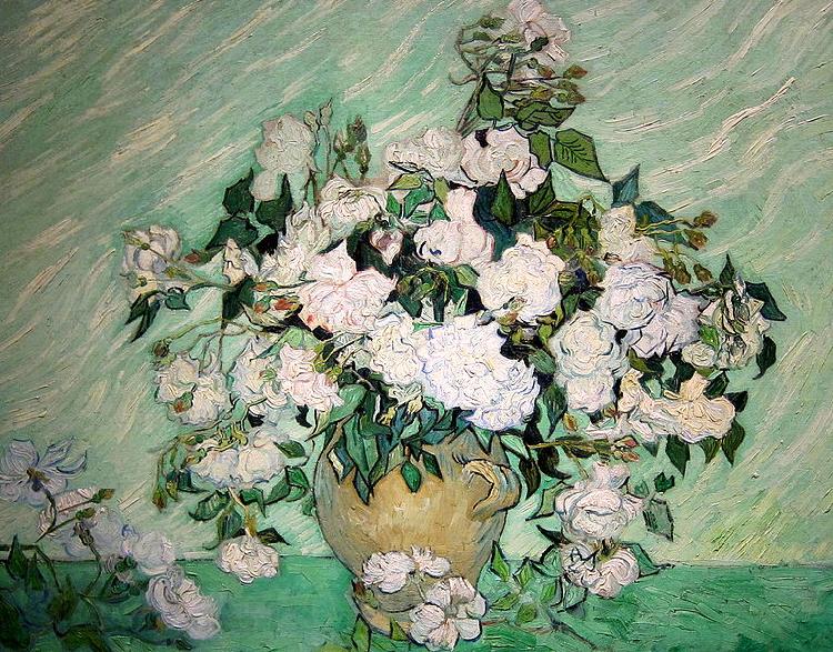 Vincent Van Gogh Roses Norge oil painting art